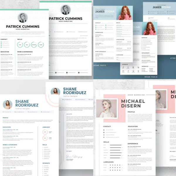 Resume & Portfolio Templates.